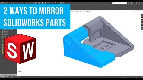 solidworks mirror part sheet metal|solidworks mirror without copy.